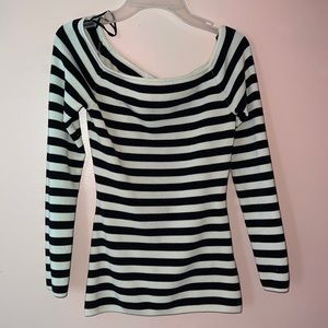 H&M Striped Stretchy Shirt
